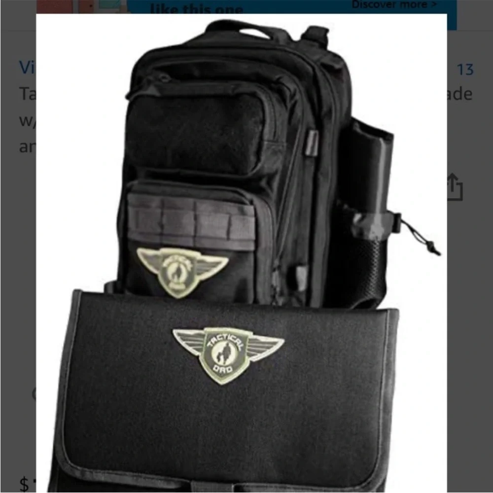 Tactical Dad Diaper Pack Bag Military USA